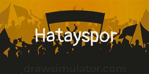 We hope you enjoy our growing collection of hd images to use as a background or home screen for your. Hatayspor Draw Images - Draw Simulator
