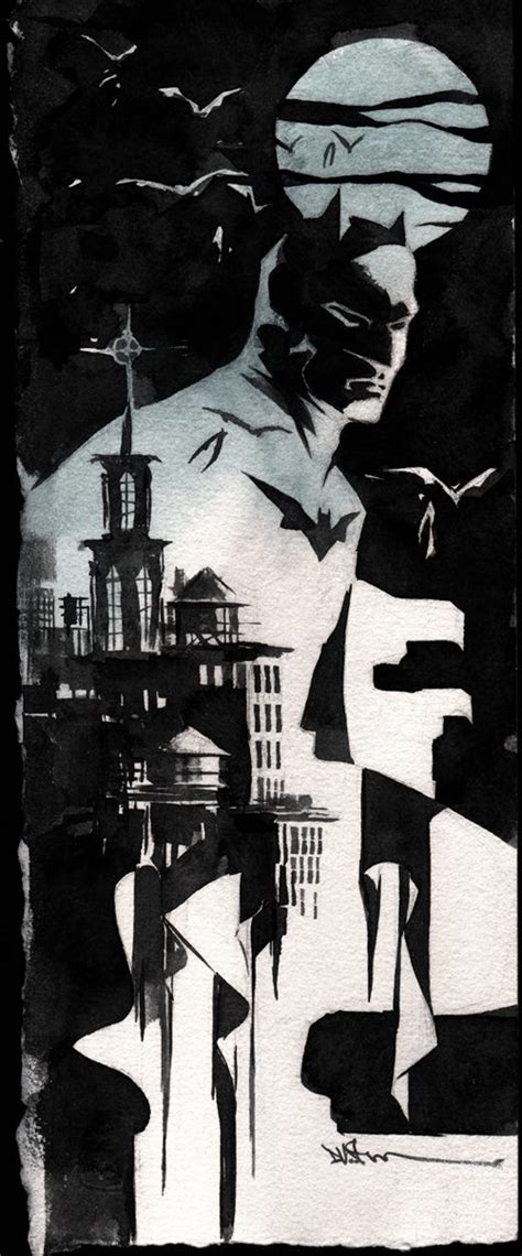 Batman By Dustin Nguyen Batman Batman Canvas Art Batman Canvas
