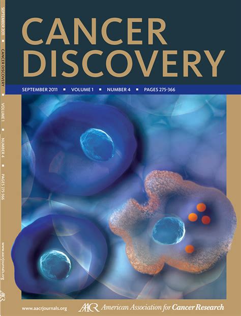 Aacr Cancer Discovery Medical Journal Covers On Behance