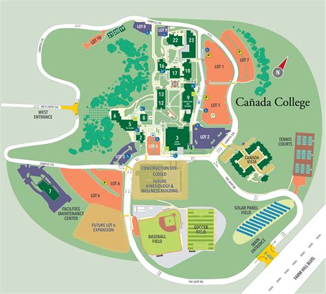 Map And Directory About Cañada Cañada College