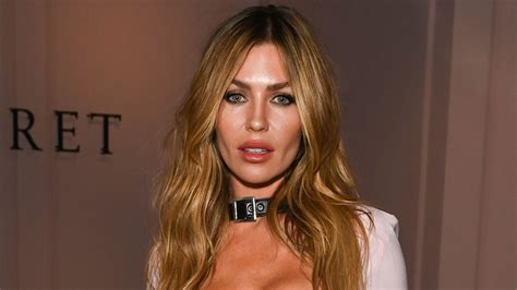 Abbey Clancy Displays Her Tiny Waist In Sheer Lace Lingerie Hello