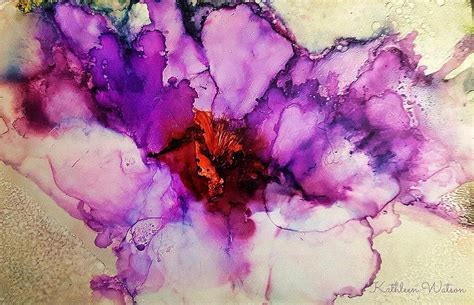 Purple Rain Painting By Kathleen Watson