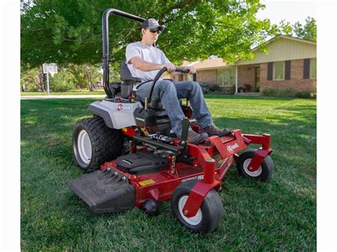 New Exmark Radius X Series In Kawasaki FX V Hp Red Lawn Mowers Riding In