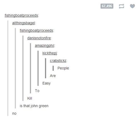 GOD PHIL AND DAN AND JOHN GREEN IN THE SAME POST WHAT IS THIS John