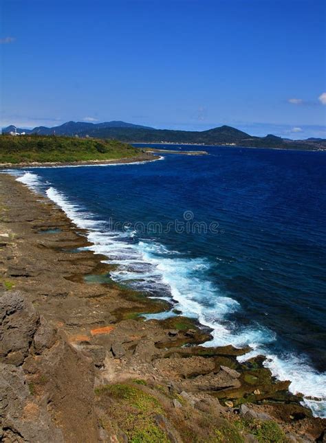 Seaside Of The Pacific Ocean Taiwan Stock Images