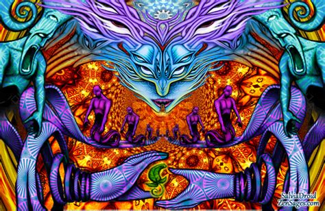 The Psychedelic Art Of Salvia Droid Trancentral
