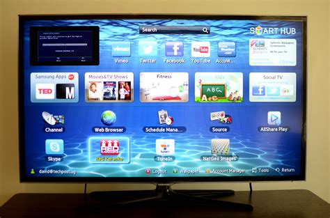 It is not on the google play store. Review: Samsung UA46 ES6200R Series 6 3D LED SmartTV ...
