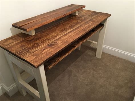Diy Wooden Desk How To Home