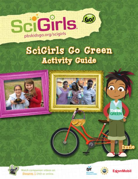 Activity Guides Scigirls Connectscigirls Connect