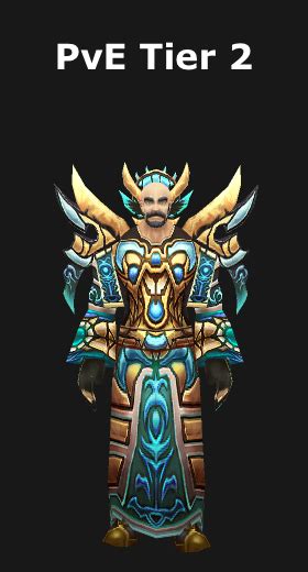 Transmogrification Priest Pve Tier 2 Set Wod 62 World Of Warcraft