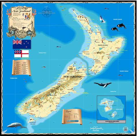 Making The New Zealand Map Island Map Publishing