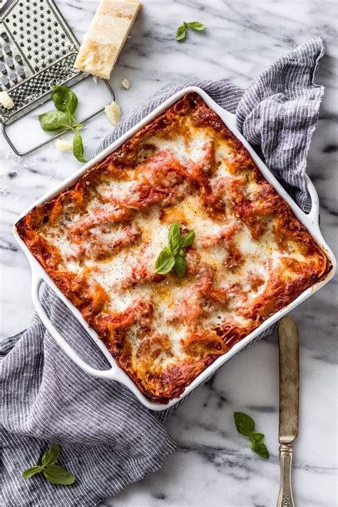 Vegetarian Spinach Ricotta Lasagna Fork In The Kitchen