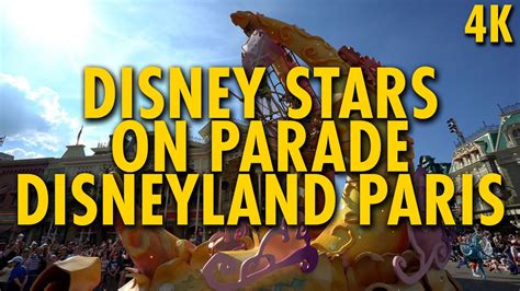 Disney Stars On Parade 25th Anniversary Parade Disneyland Paris Youtube