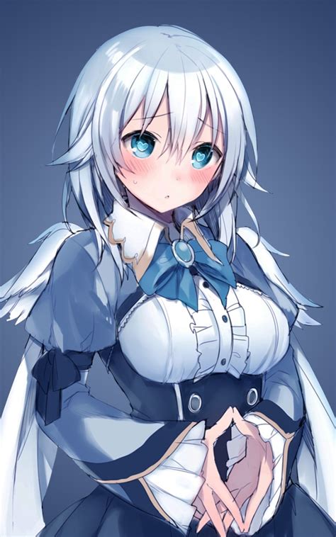 With tenor, maker of gif keyboard, add popular white hair anime girls animated gifs to your conversations. Download 1200x1920 Anime Girl, White Hair, Dress, Worried ...