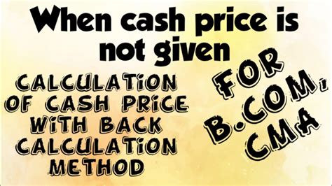 Get car loan for interest rate as low as 2.5%.find the lowest rate and save more on your monthly repayments! Hire purchase system ( Calculation of cash price ) - YouTube