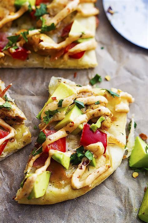Buffalo chicken bacon ranch flatbread is the perfect appetizer for your next game day party. California Chicken Flatbread with Chipotle Ranch Sauce ...