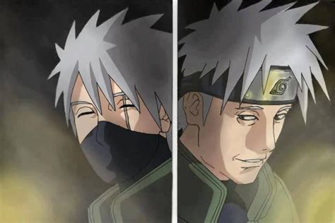 Kakashi And His Father Sakumo Anime Crossover Kakashi Anime Naruto