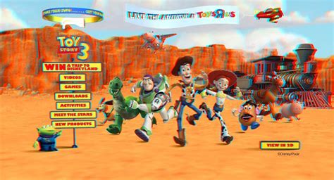 Toys R Us Launches 3d Site To Promote Toy Story 3 Release Mumbrella