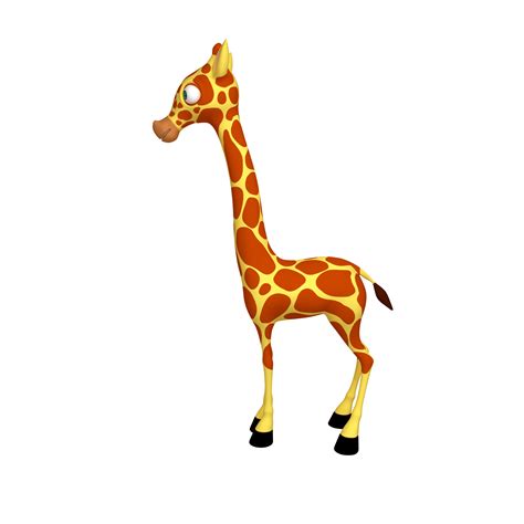 Giraffe Cartoon 3d Cgtrader
