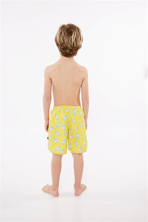 Polyphemus Yellow Boxers Faf Kidswear