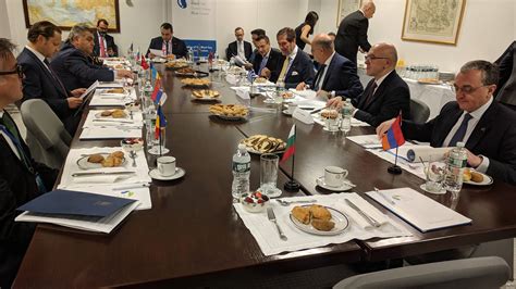 Foreign Minister Zohrab Mnatsakanyan participated in the informal ...