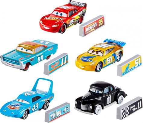 Disney Pixar Cars Nascar Through The Years 5 Pack Disney Cars Cars