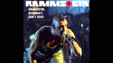 rammstein weisses fleisch live in hannover 2001 youtube