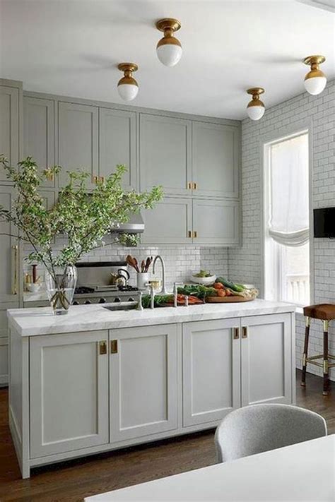 Sage green units will make a design statement without being overbearing. Awesome Sage Greens kitchen Cabinets (29) - Yellowraises ...