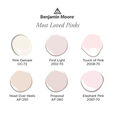 Benjamin Moore Most Loved Pinks Interiors By Color