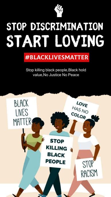 Event History Lives Matter Template Postermywall