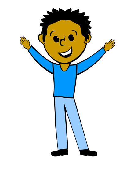 Happy Person Young Person Clip Art Wikiclipart