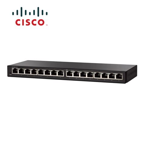 Cisco Switch Gigabite Unmanaged 16 Port Sg95 16 As Viriya Computama