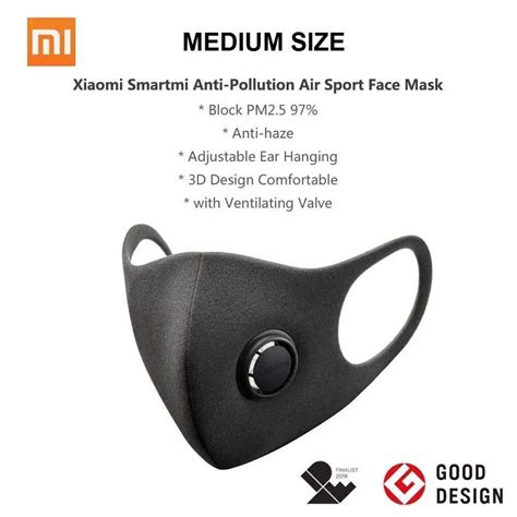 Jual Xiaomi Smartmi Face Mask Kn95 5 Layer Protection Mask