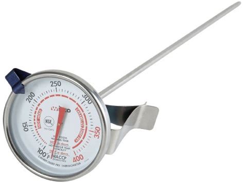 However, all returns should be in the original the keyboard is too small and sometimes the laptop gets kind of hot so i want to return it to fry's. Winco 2-Inch Dial Deep Fry/Candy Thermometer with 12-Inch ...