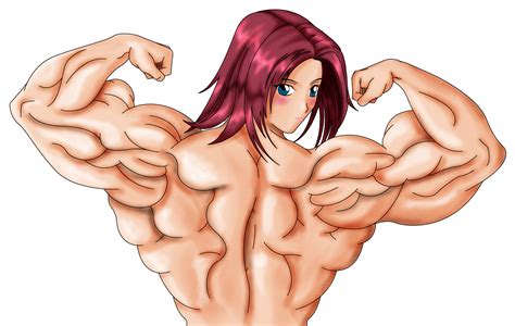 Rule 34 Back Biceps Blush Code Geass Extreme Muscles Female Flex
