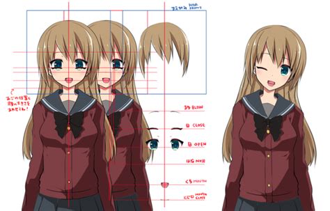 Anime Face Proportions