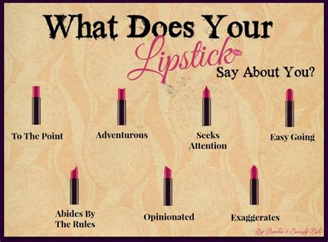 Maybe you would like to learn more about one of these? What Does Your Lipstick Say About You? | Barbie's Beauty Bits
