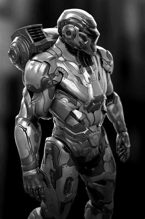 Chrono Legionnaire Hooman Raad 2019 07 10 Robot Concept Art Armor