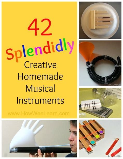Not only will they have hours of entertainment this is one of the easiest homemade musical instruments for kids to make. Splendidly Creative {and simple} Homemade Instruments! | The Music Class | Homemade musical ...