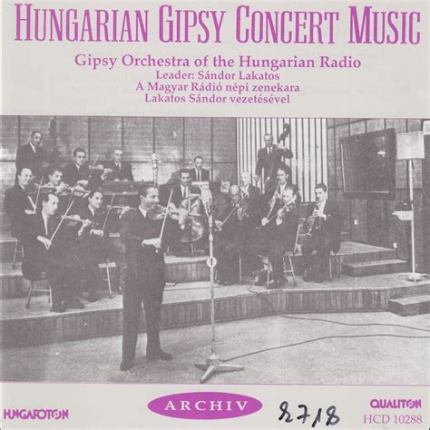 ‎hungarian Gipsy Concert Music By Gipsy Orchestra Of The Hungarian