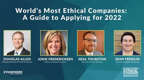 Worlds Most Ethical Companies A Guide To Applying For 2022 Youtube