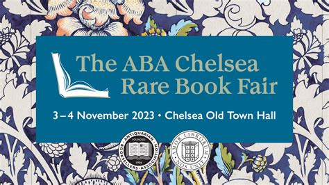 Aba Chelsea Rare Book Fair 3 4 November 2023 Deborah Coltham Rare Books