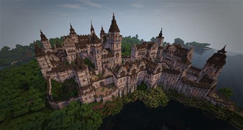 Realistic Medieval Castle 2 With Interior Download Minecraft Map