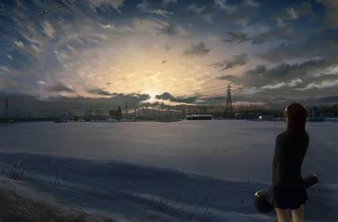 I want to make interpretations that are completely my own, without the influence of anyone else. Alone Anime Girl High Definition Wallpaper 21323 - Baltana