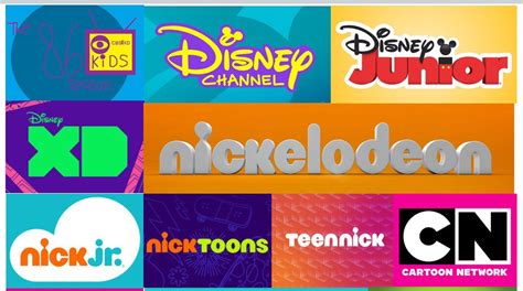 Cartoon Network Nick Jr Disney Channel