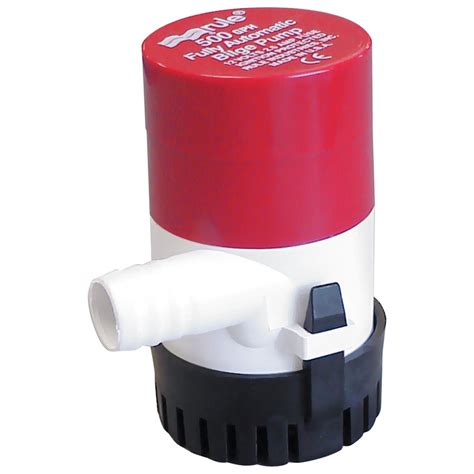 If pump does not run, turn manual switch to on position. Rule Bilge Pump 500 GPH 12V Auto - 123596, Livewells ...