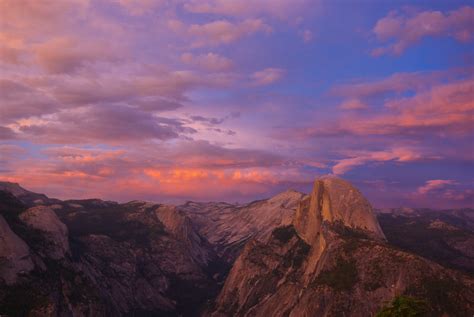 Yosemite Sunset View From Glacier Point Noreo Flickr