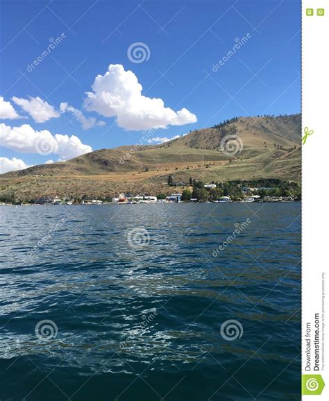 Lake Chelan Stock Image Image Of Water Clear Washington 74931693