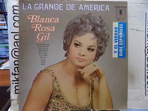 Blanca Rosa Gil La Grande De America Benson Lp Ebay