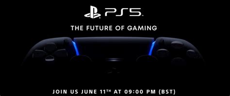 Ps5 Reveal Event Officially Set For Thursday June 11th 9 Pm Bst